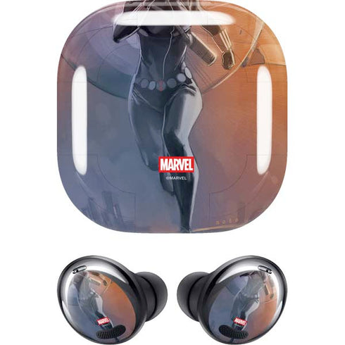 Marvel Black Widow Running Galaxy Buds Pro Skin