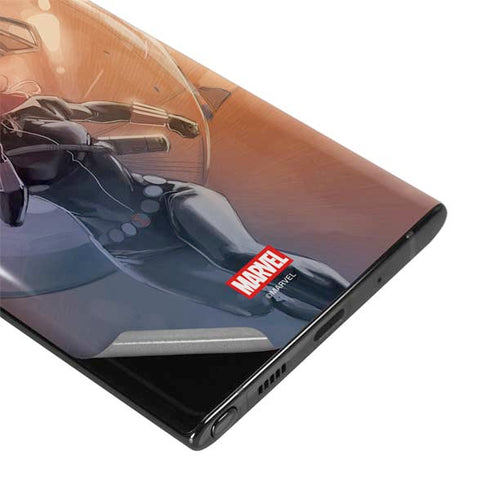 Marvel Black Widow Running Galaxy Note 10 Plus Skin