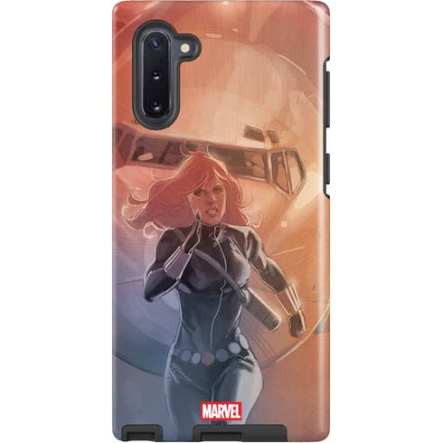 Marvel Black Widow Running Galaxy Cases