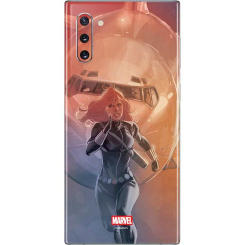 Marvel Black Widow Running Galaxy Note 10 Skin