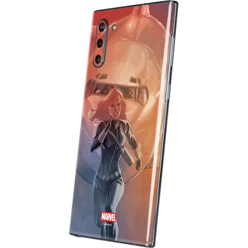 Marvel Black Widow Running Galaxy Note 10 Skin
