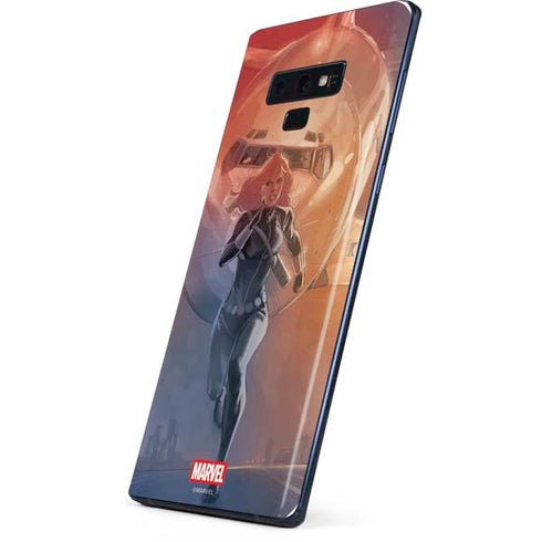 Marvel Black Widow Running Galaxy Note 9 Skin