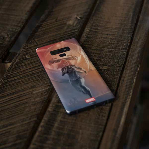 Marvel Black Widow Running Galaxy Note 9 Skin