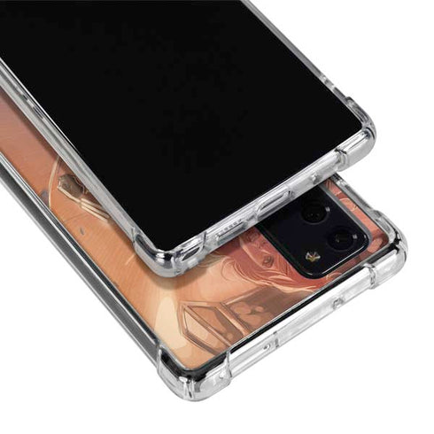 Marvel Black Widow Running Galaxy Note20 5G Clear Case