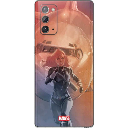 Marvel Black Widow Running Galaxy Note20 5G Skin