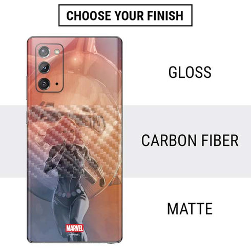Marvel Black Widow Running Galaxy Note20 5G Skin
