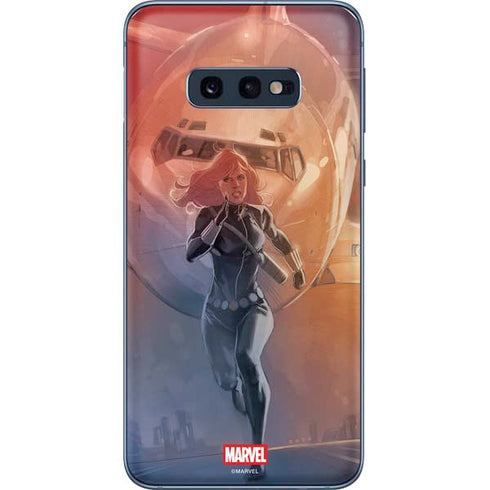 Marvel Black Widow Running Galaxy S10e Skin