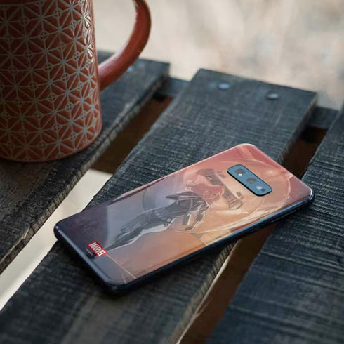 Marvel Black Widow Running Galaxy S10e Skin