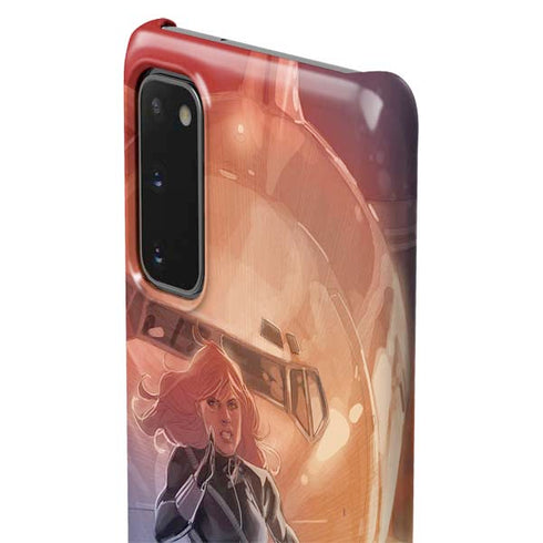 Marvel Black Widow Running Galaxy S20 Lite Case