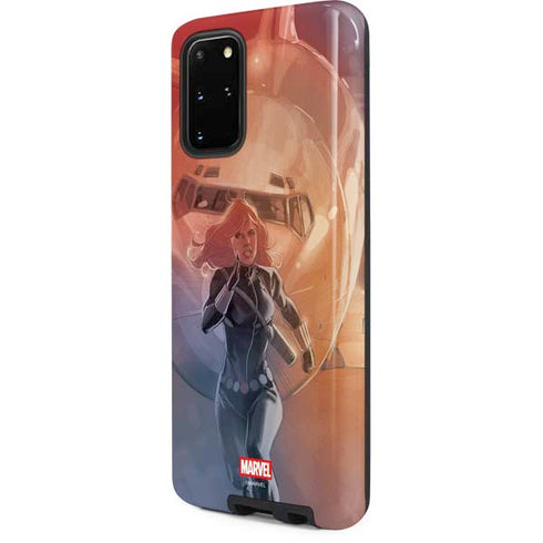 Marvel Black Widow Running Galaxy S20 Plus Pro Case
