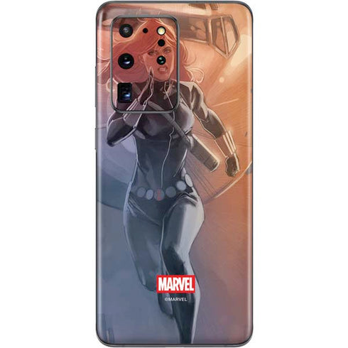 Marvel Black Widow Running Galaxy S20 Ultra 5G Skin