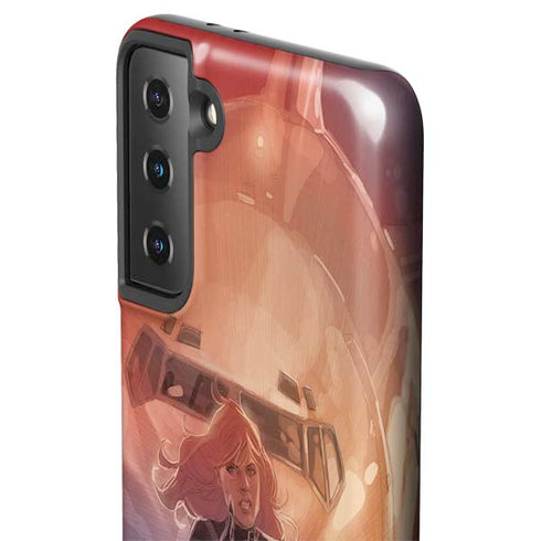 Marvel Black Widow Running Galaxy S21 Plus 5G Pro Case
