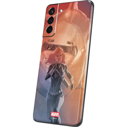 Marvel Black Widow Running Galaxy S21 Plus 5G Skin