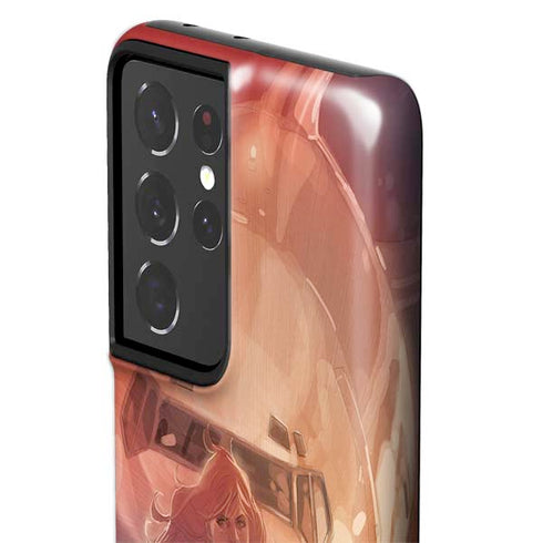 Marvel Black Widow Running Galaxy S21 Ultra 5G Pro Case