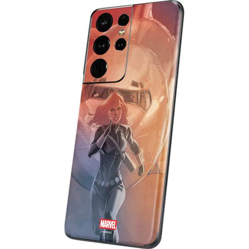 Marvel Black Widow Running Galaxy S21 Ultra 5G Skin