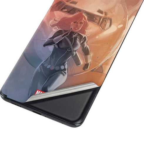 Marvel Black Widow Running Galaxy S21 Ultra 5G Skin