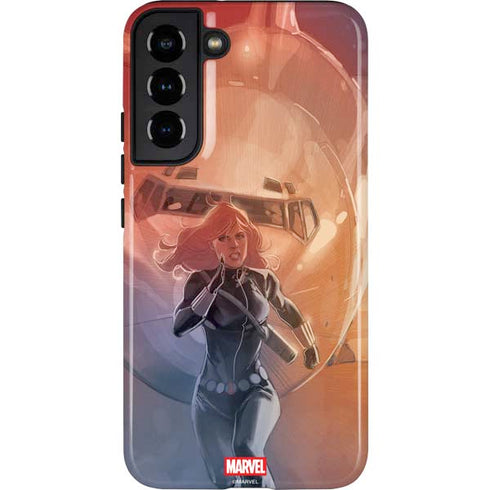Marvel Black Widow Running Galaxy S22 Plus Pro Case