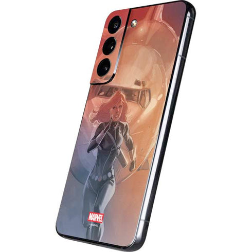Marvel Black Widow Running Galaxy S22 Skin