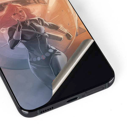 Marvel Black Widow Running Galaxy S22 Skin