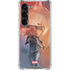 Marvel Black Widow Running Galaxy S23 Clear Case