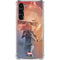 Marvel Black Widow Running Galaxy S23 Plus Clear Case