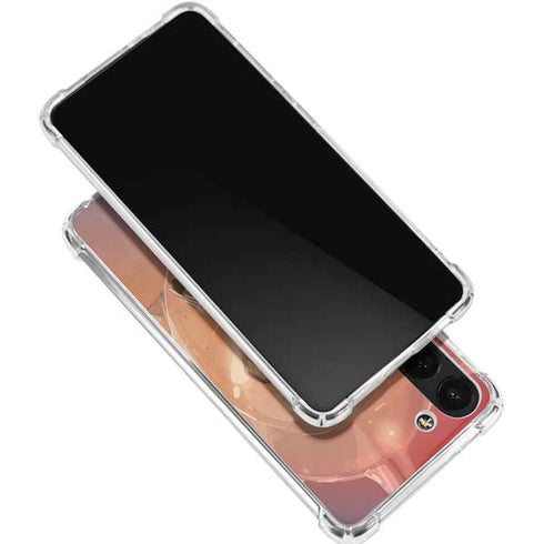 Marvel Black Widow Running Galaxy S23 Plus Clear Case