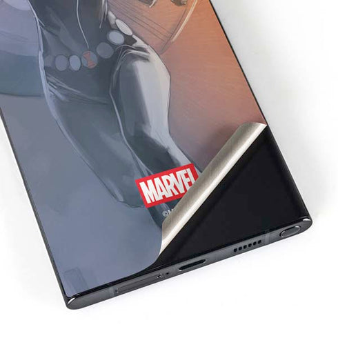 Marvel Black Widow Running Galaxy S24 Ultra Skin