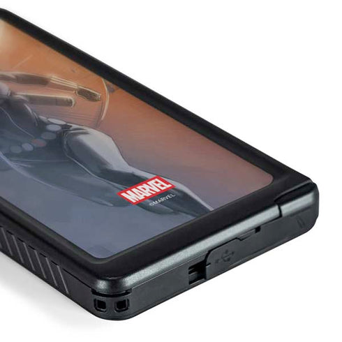 Marvel Black Widow Running Galaxy S24 Ultra Waterproof Case