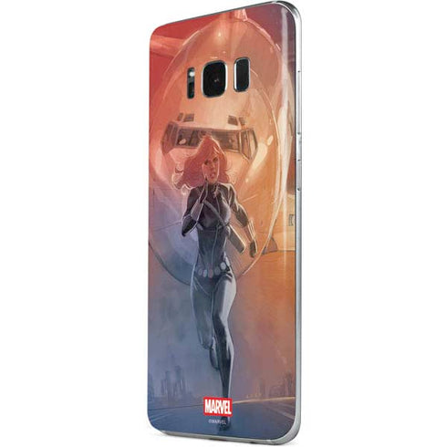 Marvel Black Widow Running Galaxy S8 Skin