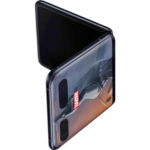 Marvel Black Widow Running Galaxy Z Flip Skin