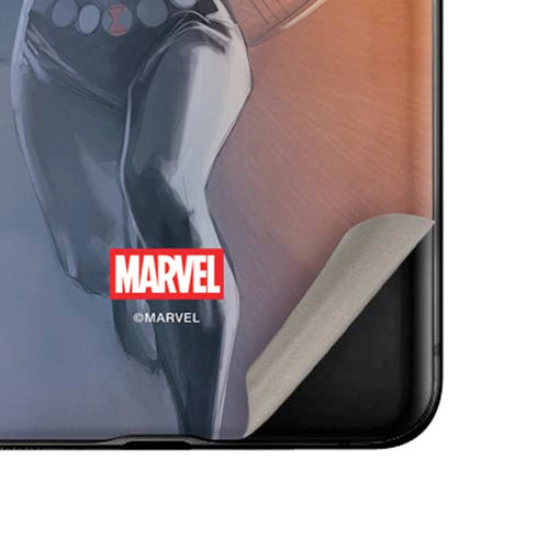 Marvel Black Widow Running Galaxy Z Flip Skin