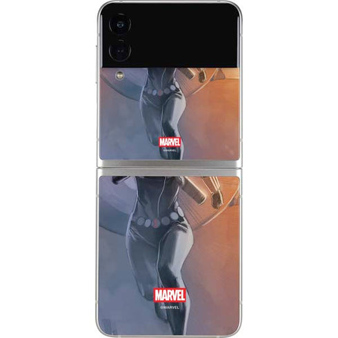Marvel Black Widow Running Galaxy Z Flip3 5G Skin