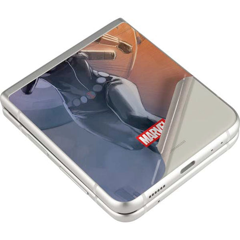 Marvel Black Widow Running Galaxy Z Flip3 5G Skin