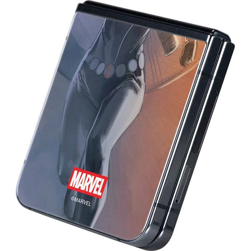 Marvel Black Widow Running Galaxy Z Flip5 5G Skin