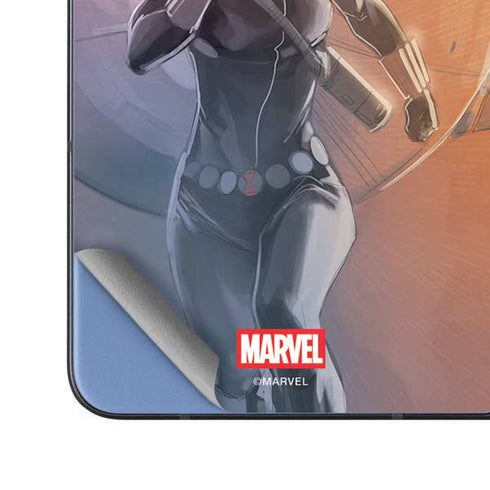 Marvel Black Widow Running Galaxy Z Fold5 5G Skin