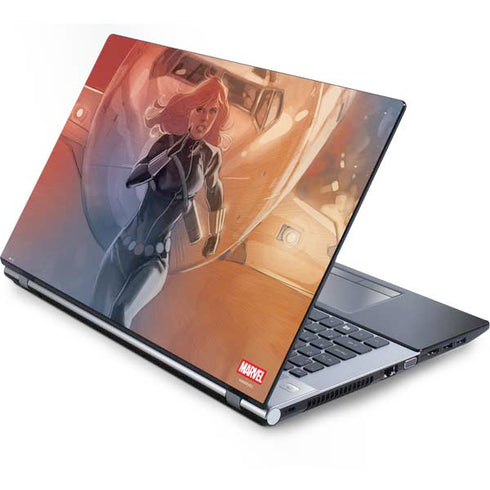 Marvel Black Widow Running Generic Laptop Skin