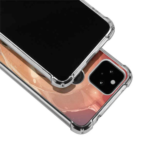 Marvel Black Widow Running Google Pixel 5 Clear Case