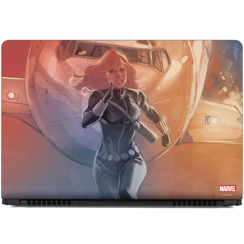 Marvel Black Widow Running Dell Inspiron Skin