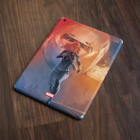 Marvel Black Widow Running Apple iPad Skin