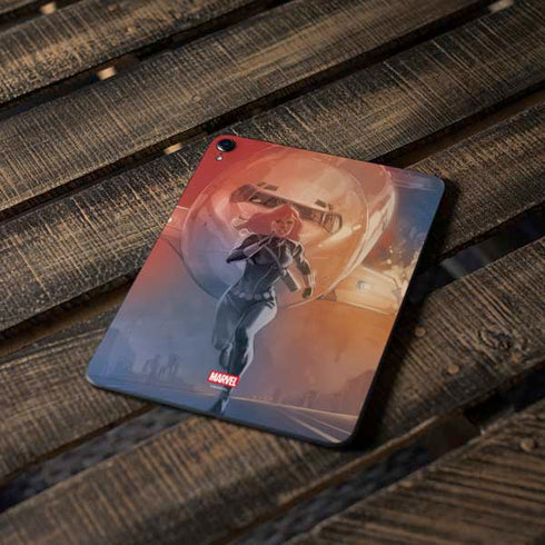 Marvel Black Widow Running Apple iPad Pro Skin