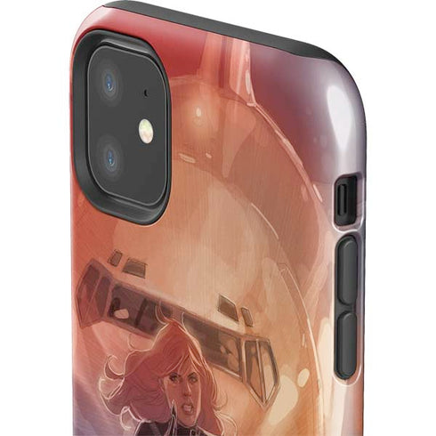 Marvel Black Widow Running iPhone 11 Impact Case