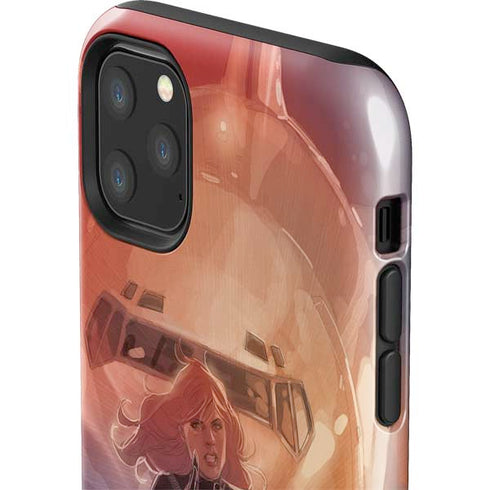 Marvel Black Widow Running iPhone 11 Pro Max Impact Case