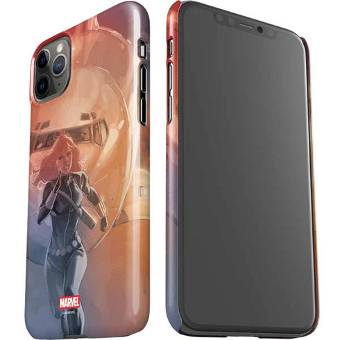 Marvel Black Widow Running iPhone 11 Pro Max Lite Case