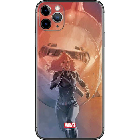 Marvel Black Widow Running iPhone 11 Pro Max Skin