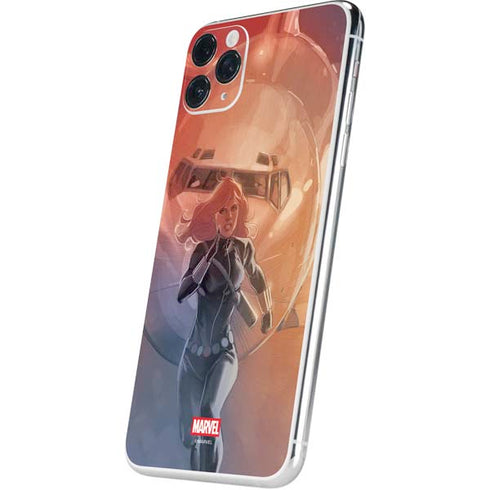 Marvel Black Widow Running iPhone 11 Pro Max Skin