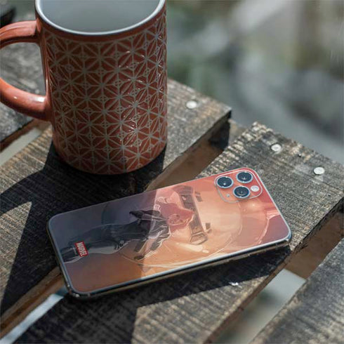 Marvel Black Widow Running iPhone 11 Pro Max Skin