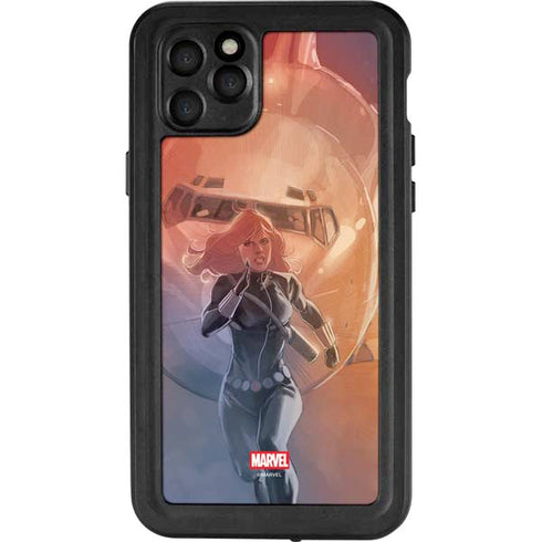 Marvel Black Widow Running iPhone 11 Pro Max Waterproof Case