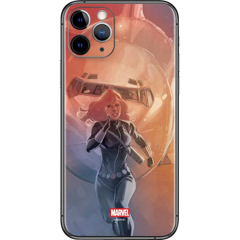 Marvel Black Widow Running iPhone 11 Pro Skin