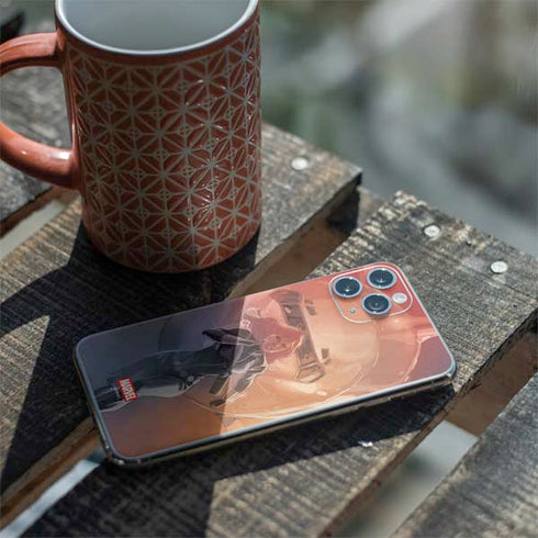 Marvel Black Widow Running iPhone 11 Pro Skin