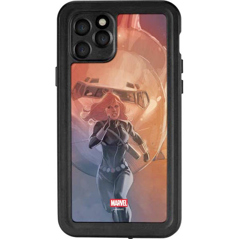 Marvel Black Widow Running iPhone 11 Pro Waterproof Case